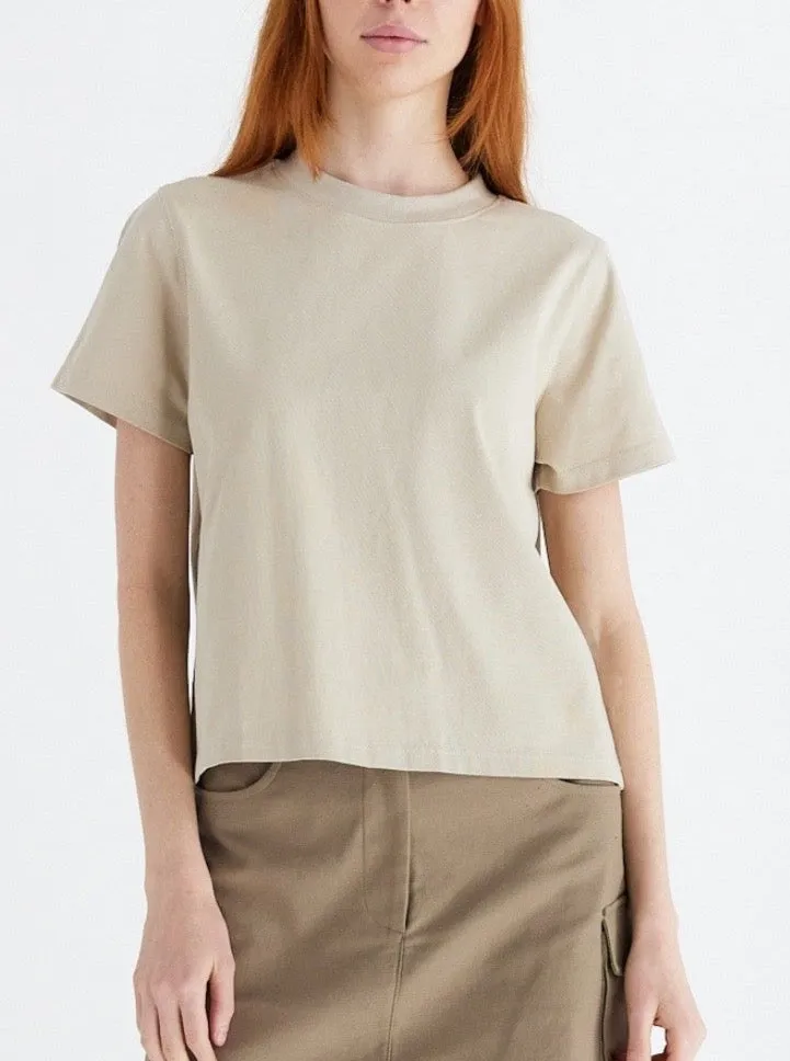 Elliot Tee - Bone UltraFineMesh QuickDrying