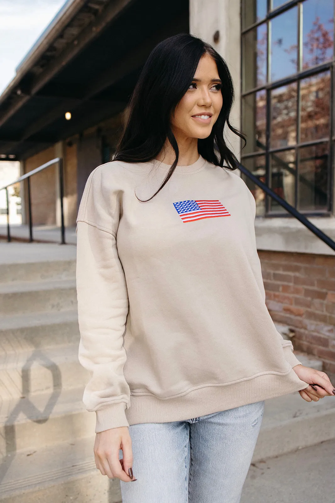ReinforcedShoulders Liberty Crewneck