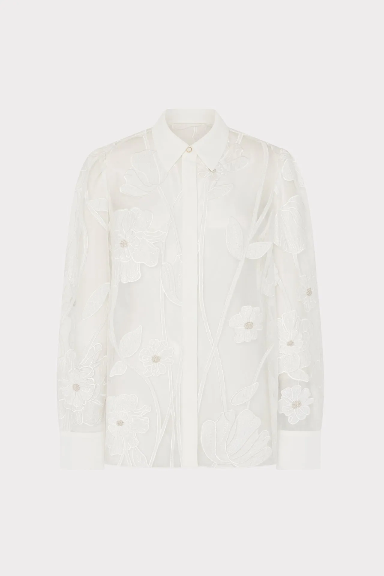 Ashton Grand Fleur Embroidered Top AntiOdorTreatment