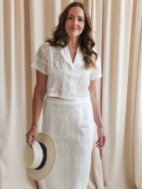 Warm Hoodie Outdoor Apparel Carina Eyelet Blouse