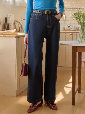 Alexis Straight Lyocell Cotton Jeans Active Touch Chill Ready