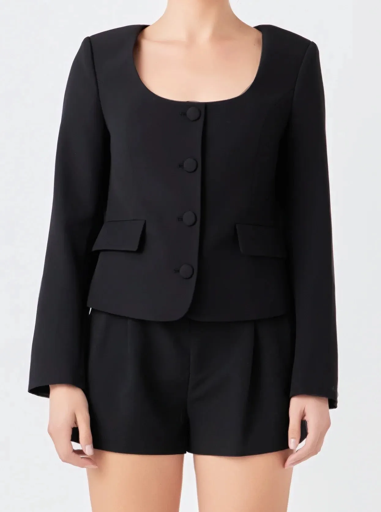 Double layer fabric Polished Look Evelyn Blazer