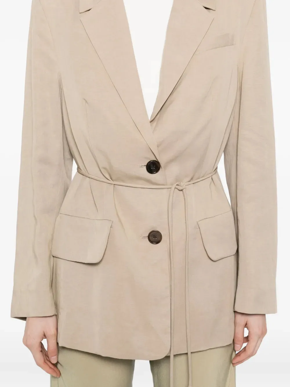 Hilao Blazer in Tehina Shock Absorbent Padding Double Layered Edging