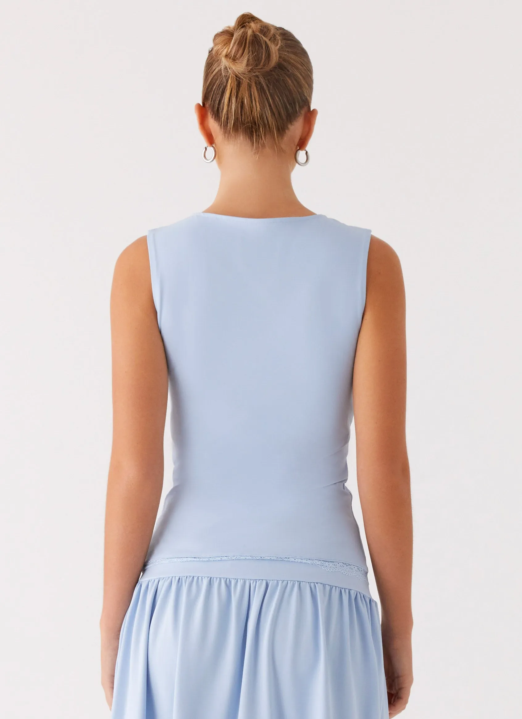 QuickDryTechnology Dawn Drift Top - Blue