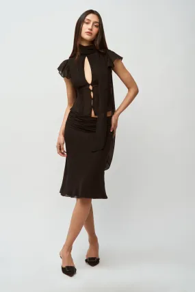 Texture Shot Eda Skirt