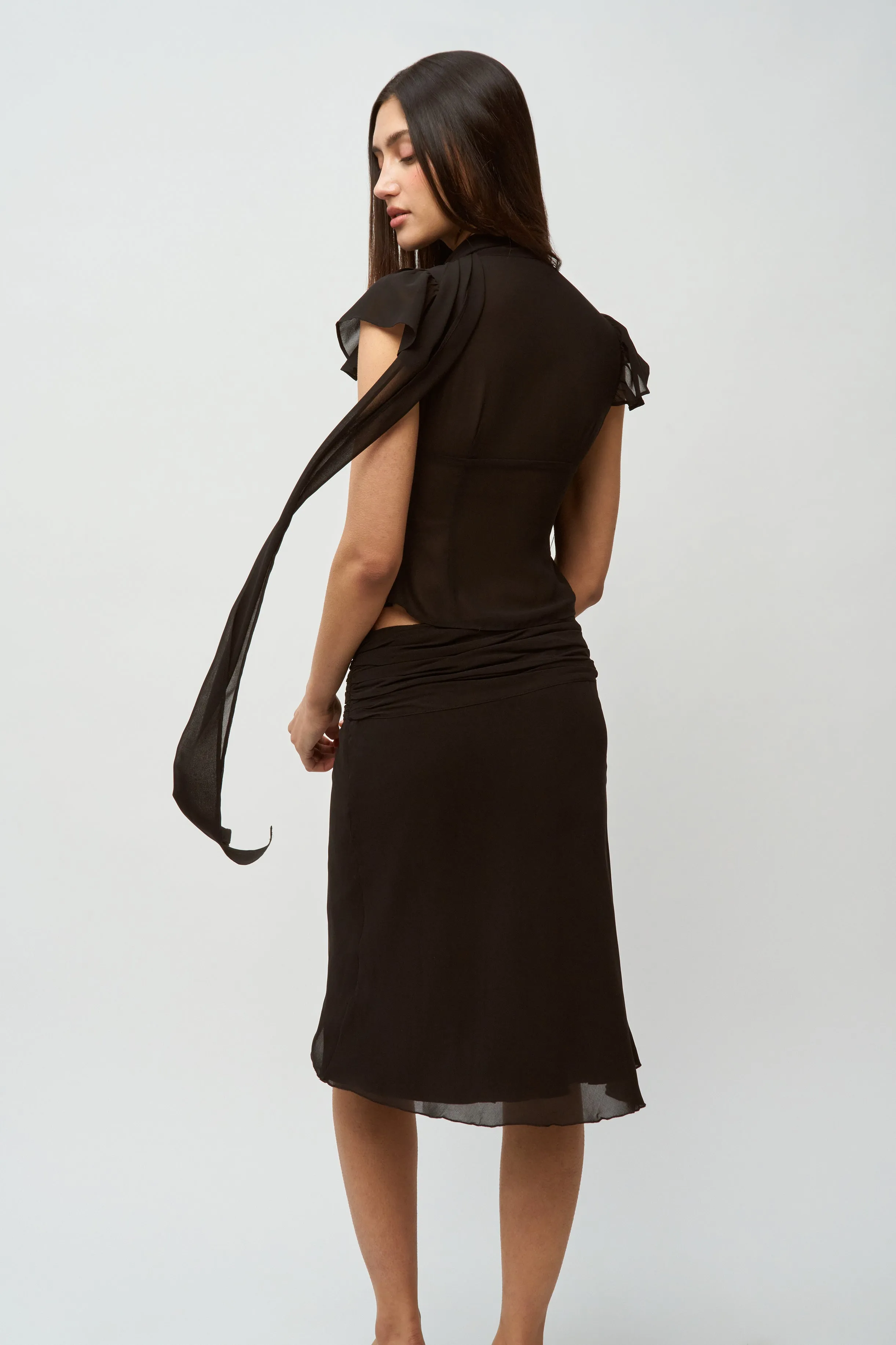 Odor control Tonal Layering Eda Skirt