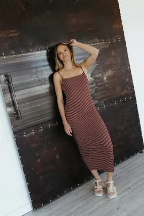 Bayside Stripe Maxi Dress Weekend Ready