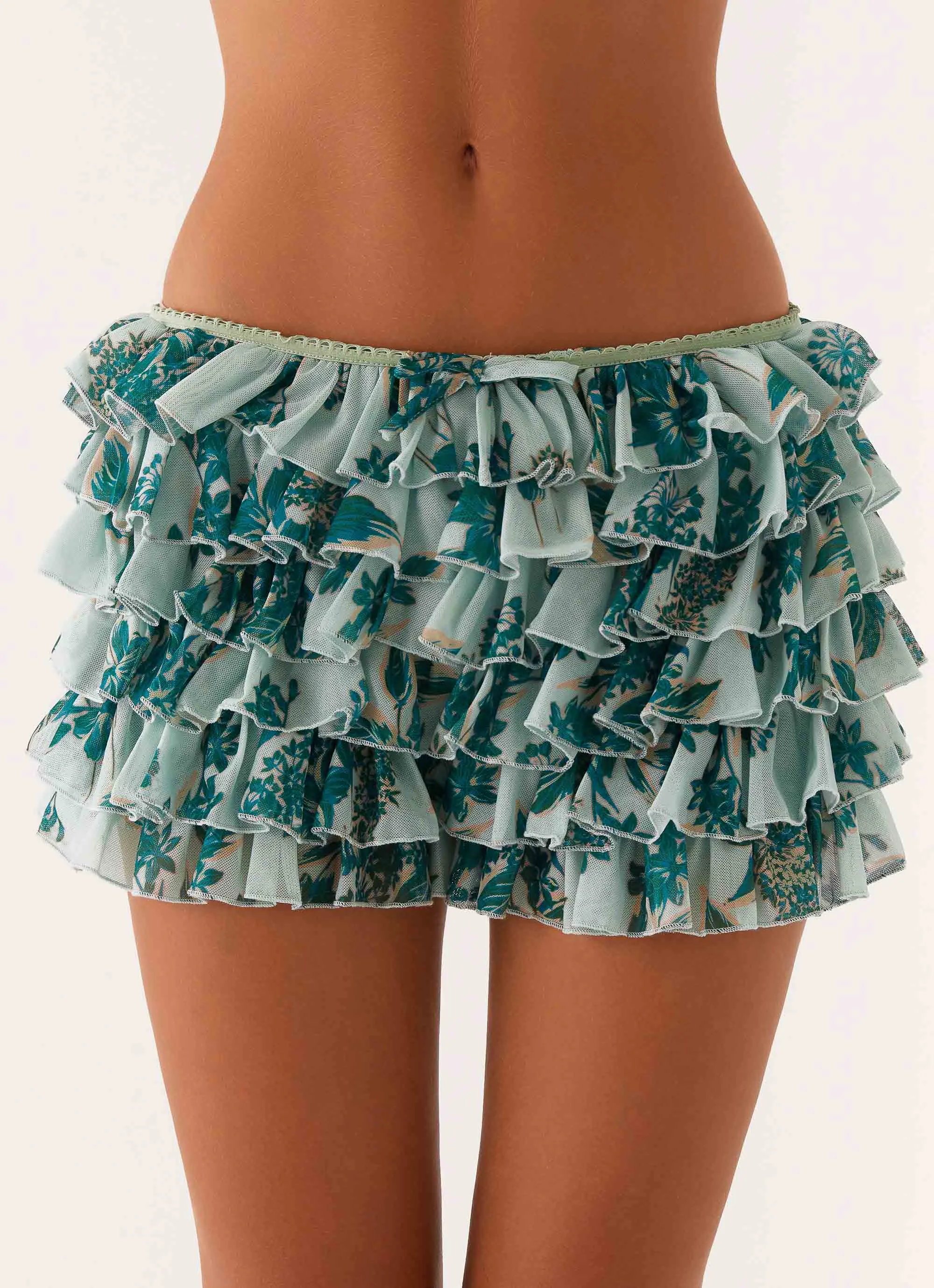 Trendy Design Entertain Me Bloomer Shorts - Cloud Nine Floral