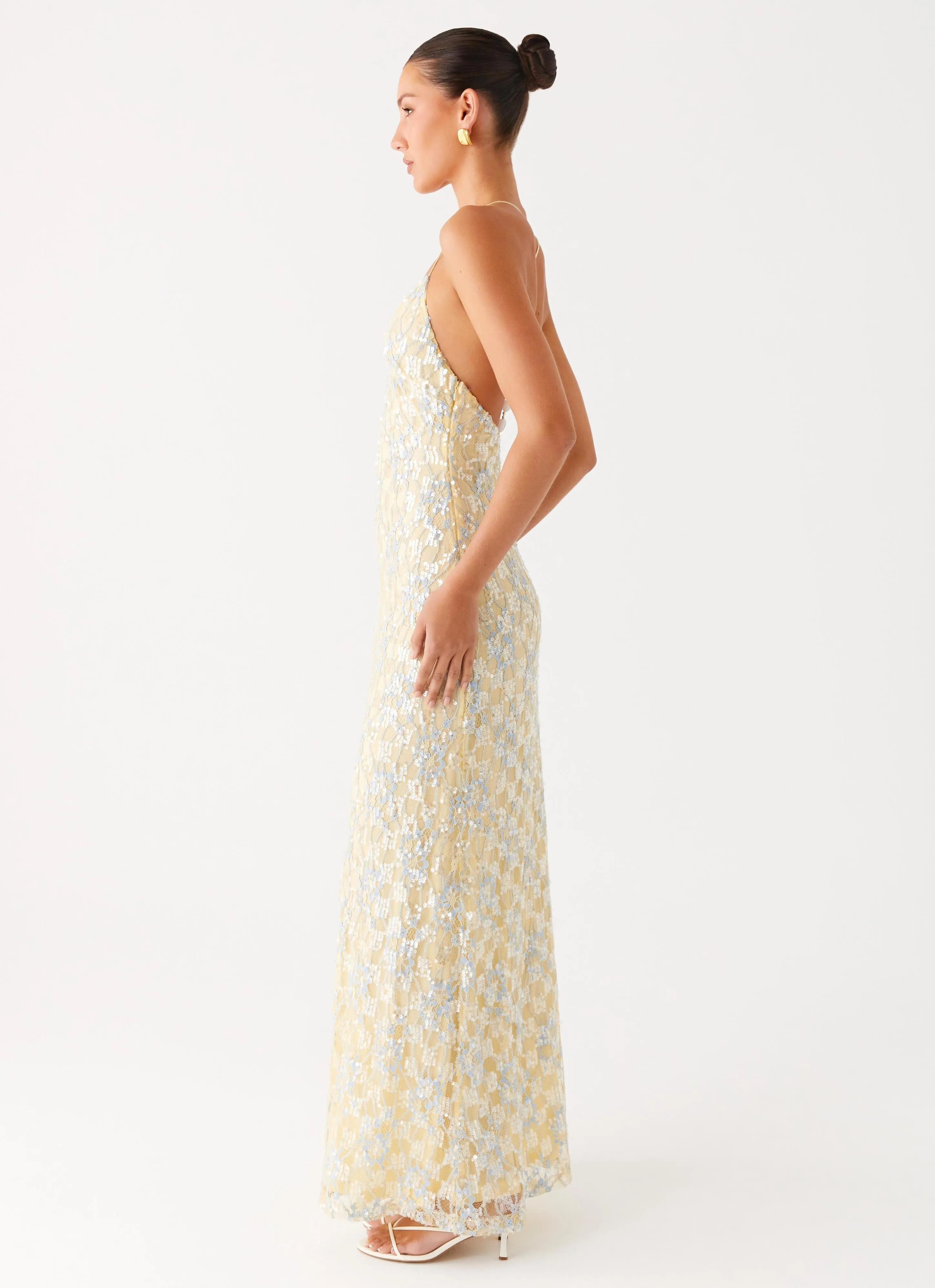 Lounge Outfit Truly Mine Maxi Dress - Yellow