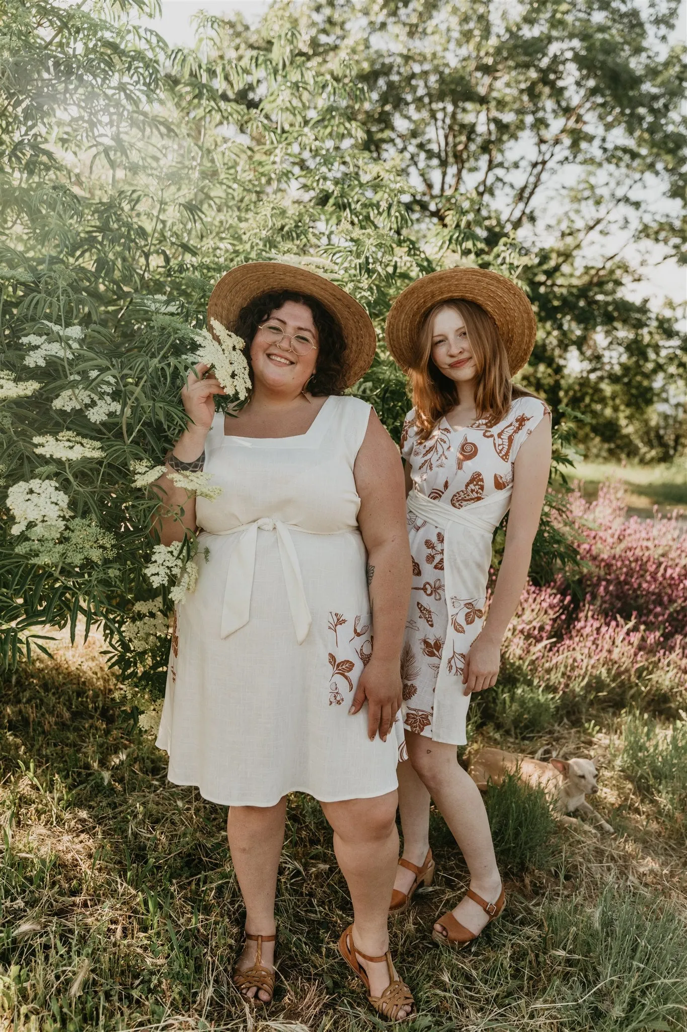 Izzy Dress in Wild Oat Woodland Wonder Signature-Style