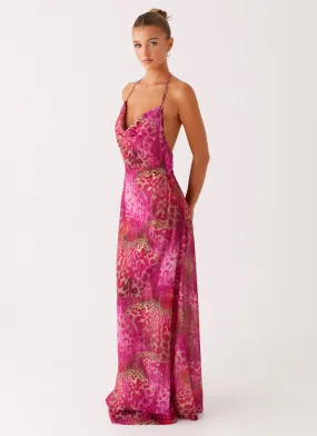 Mood Look Fantasy Maxi Dress - Lavender Lagoon