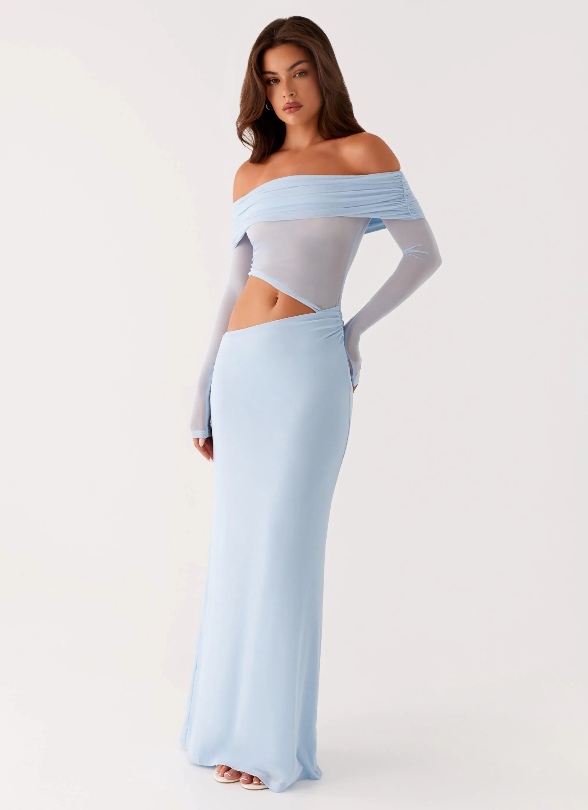 Bold Movement Relaxed and stylish Emery Maxi Dress - Blue