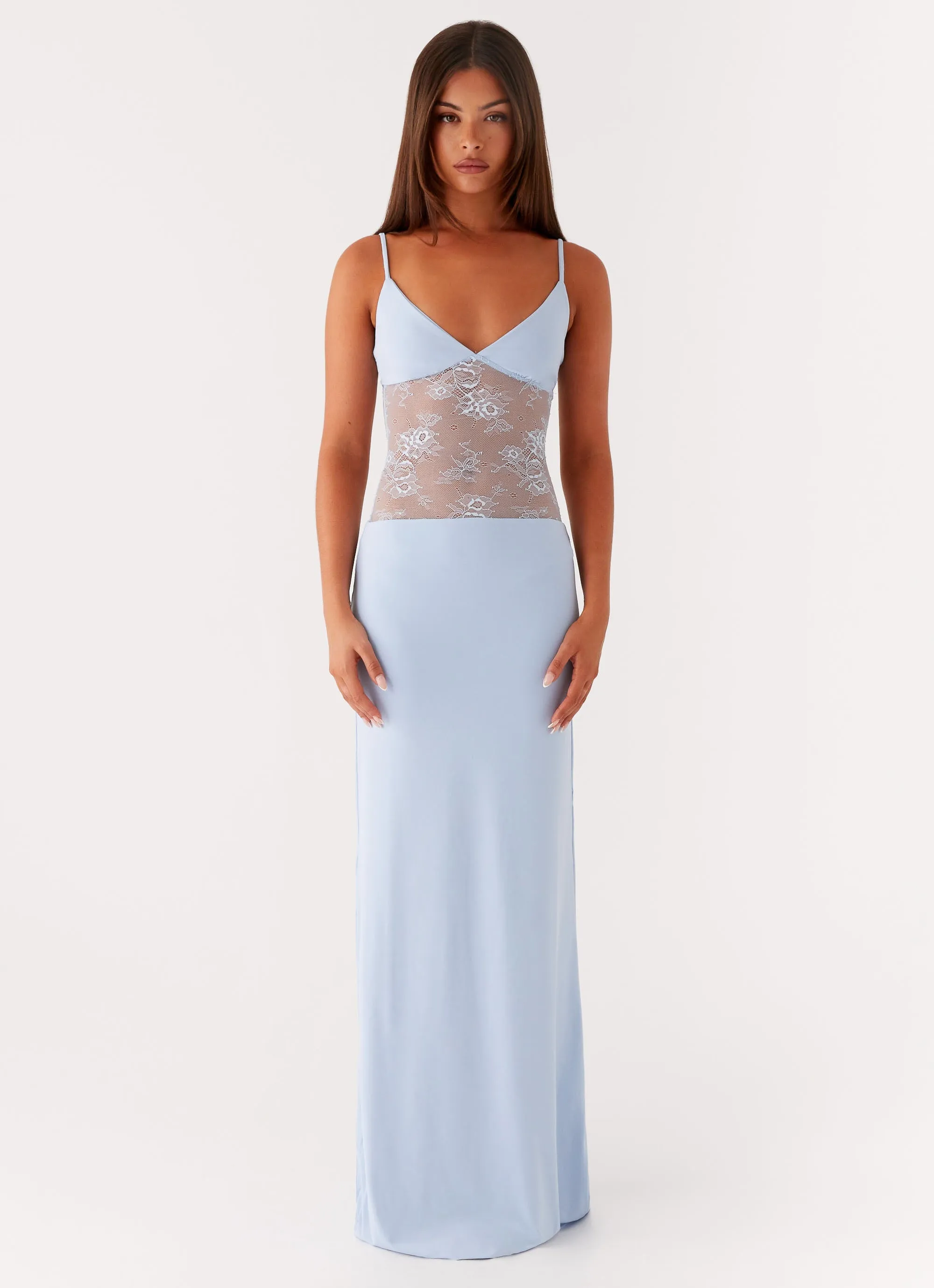 Envy Maxi Dress - Blue Shine Soft