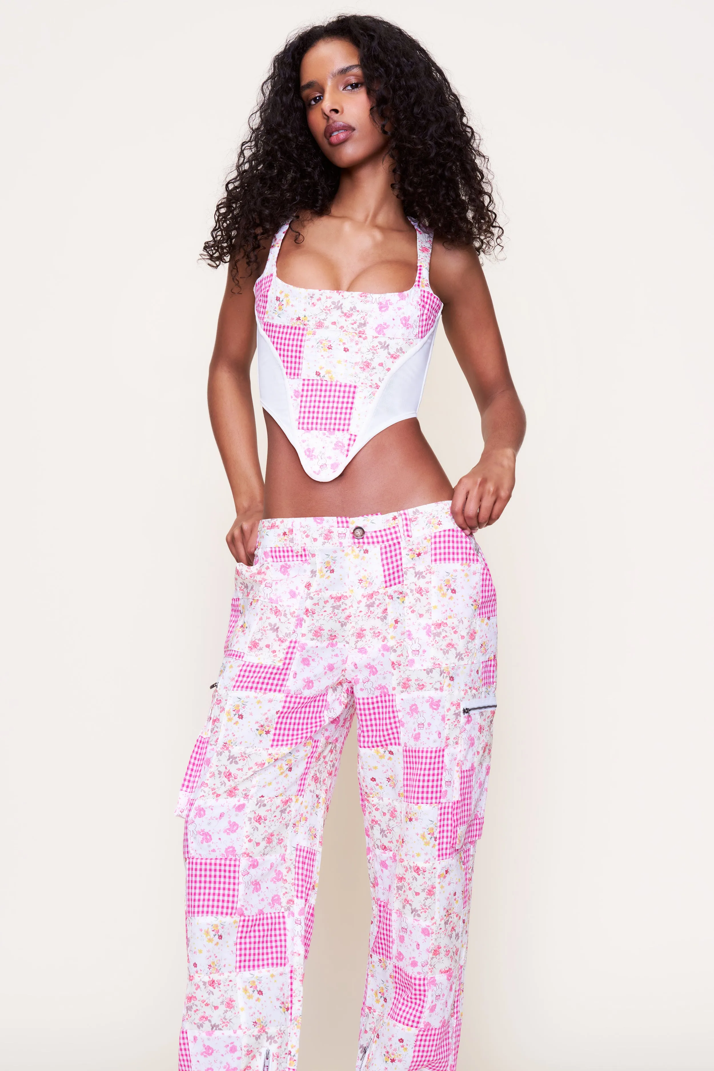 Adrian Patchwork Pant Performance Fit Comfortable Fit Wear