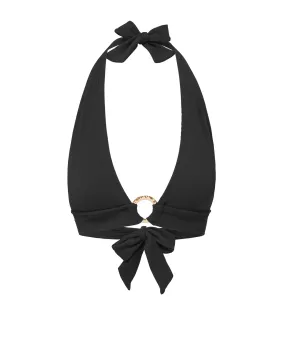 Summer Essentials Swim 4 Way Stretch Erin Top Black Texture