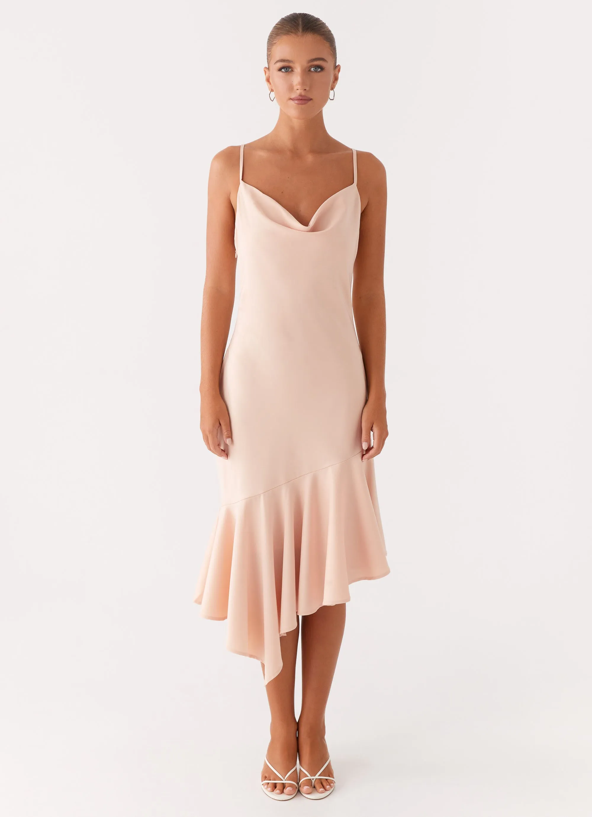 Dainty Finish Korby Midi Dress - Pink