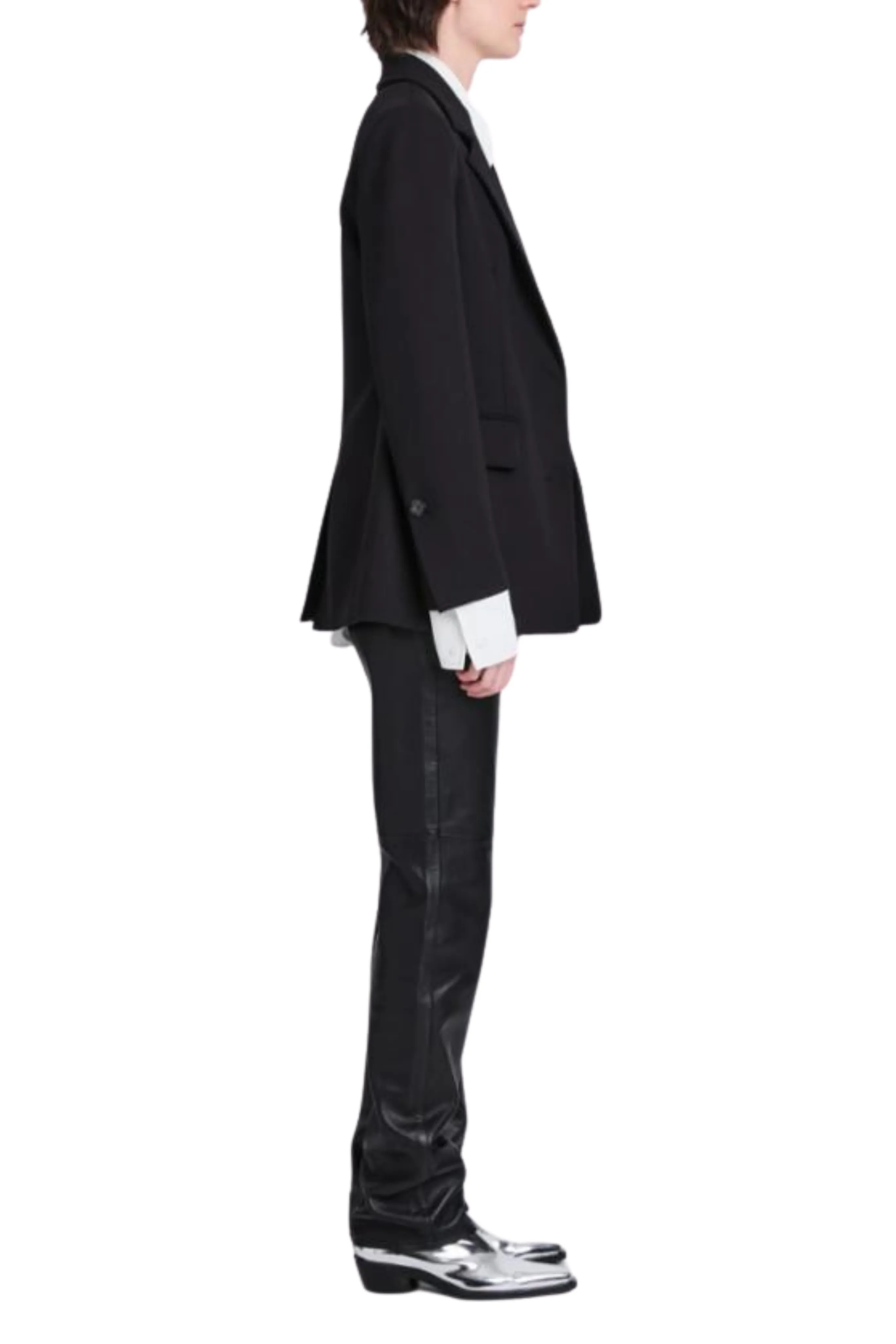 Eva Wool Jacket Magnetic Closure Options