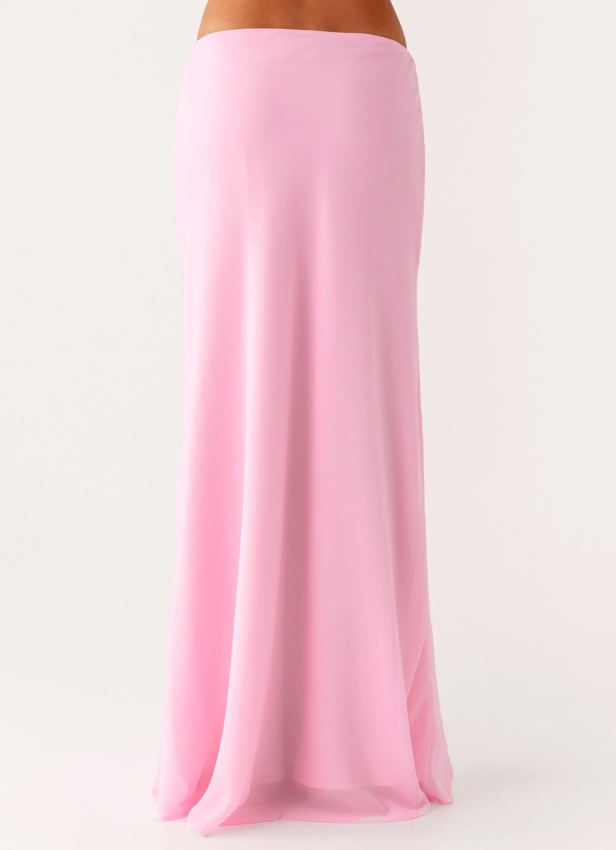 Star Girl Maxi Skirt - Baby Pink All Season Versatility