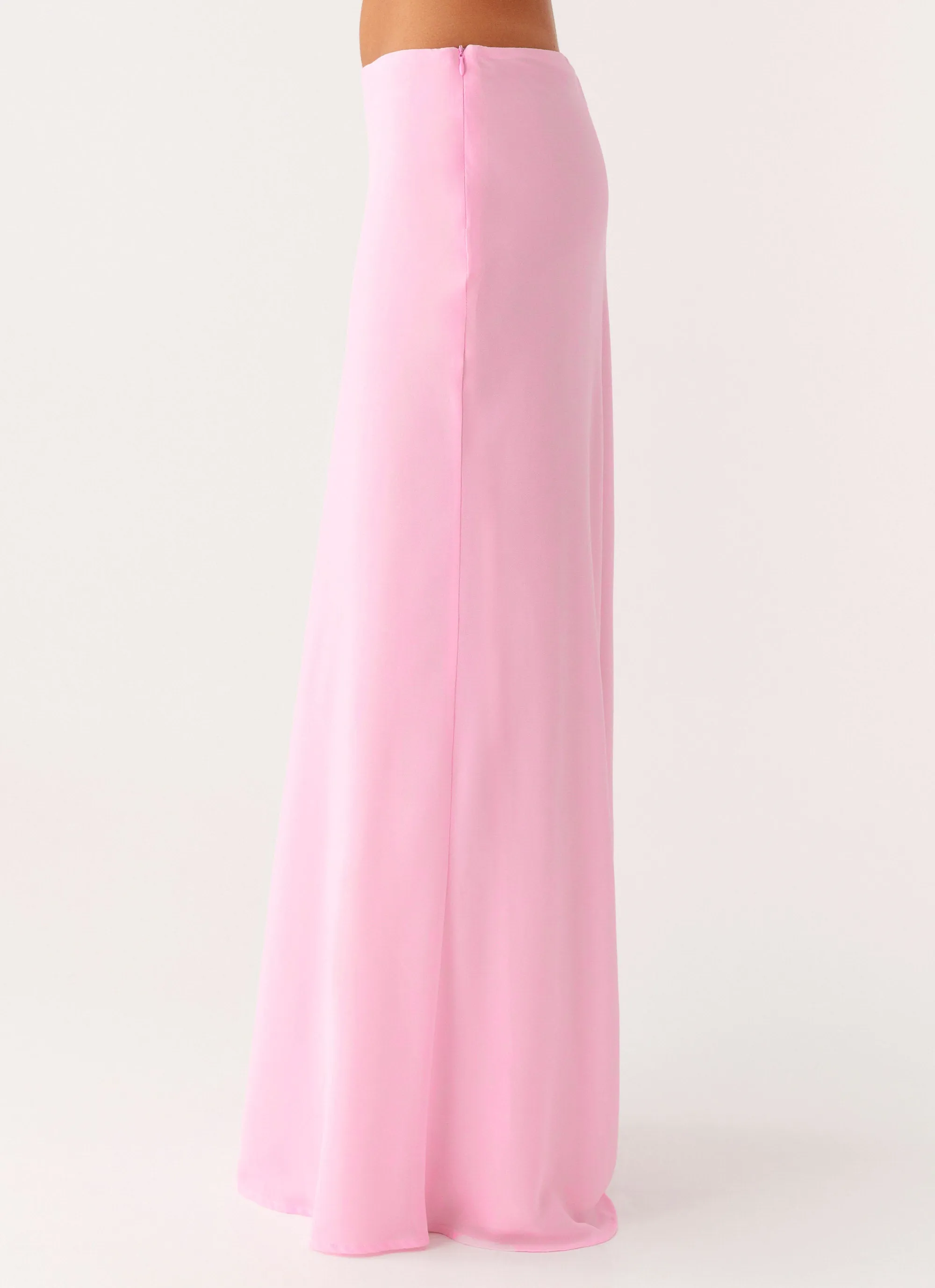 Easy Combo Classic Appeal Star Girl Maxi Skirt - Baby Pink