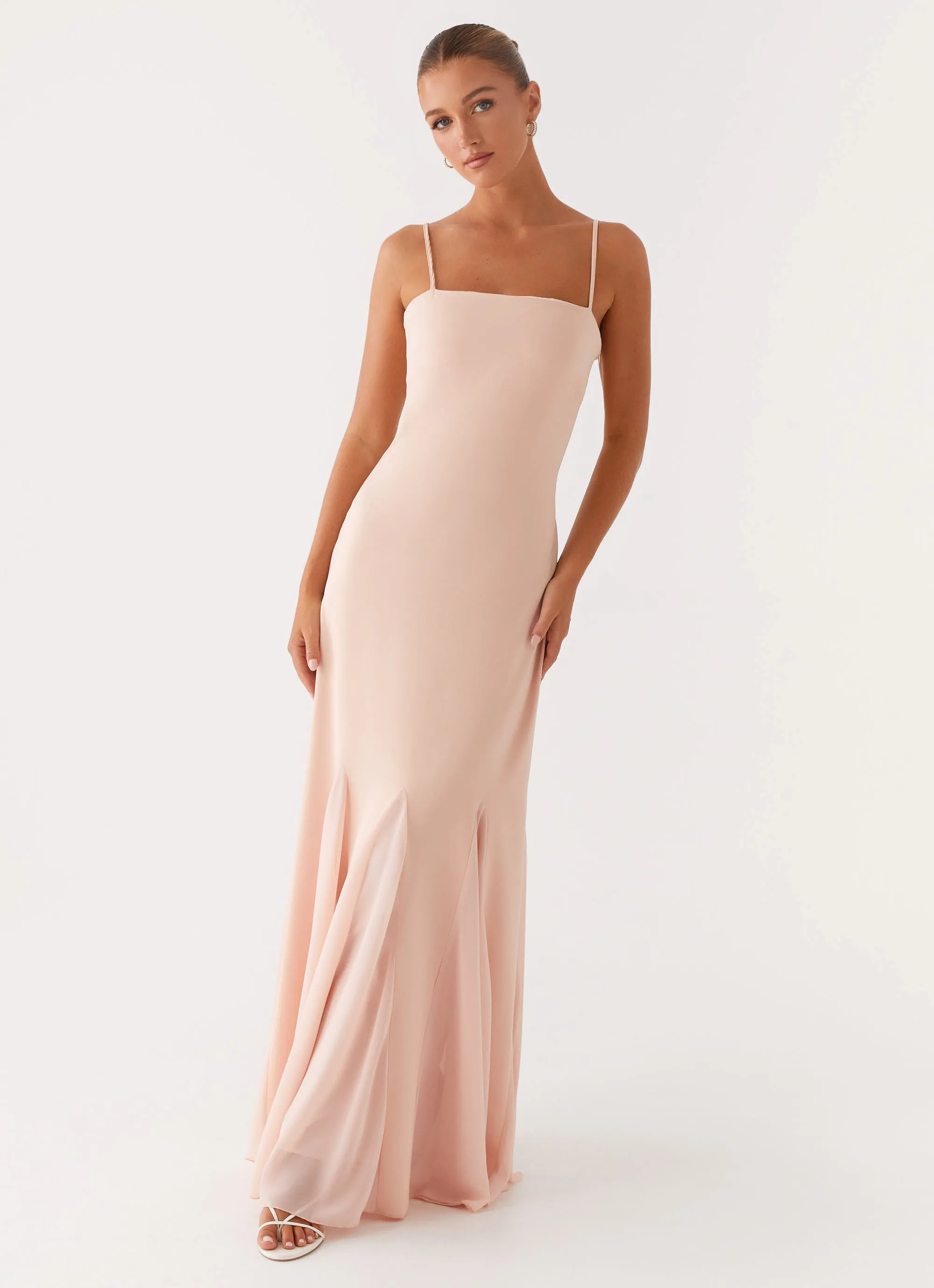 Marcelo Maxi Dress - Pink All-Day Fit Classic Tailoring