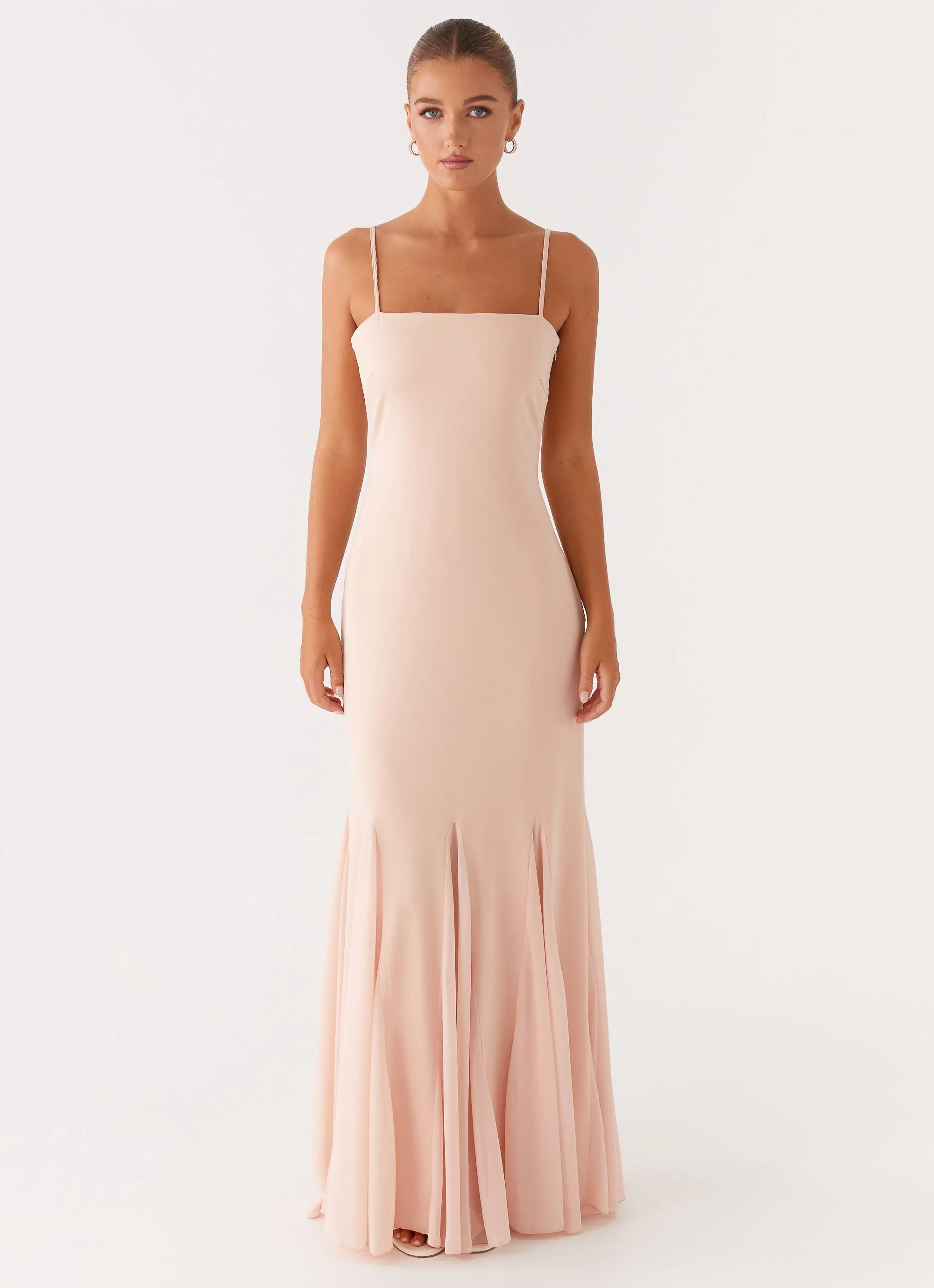 Marcelo Maxi Dress - Pink Chic Fit Wear
