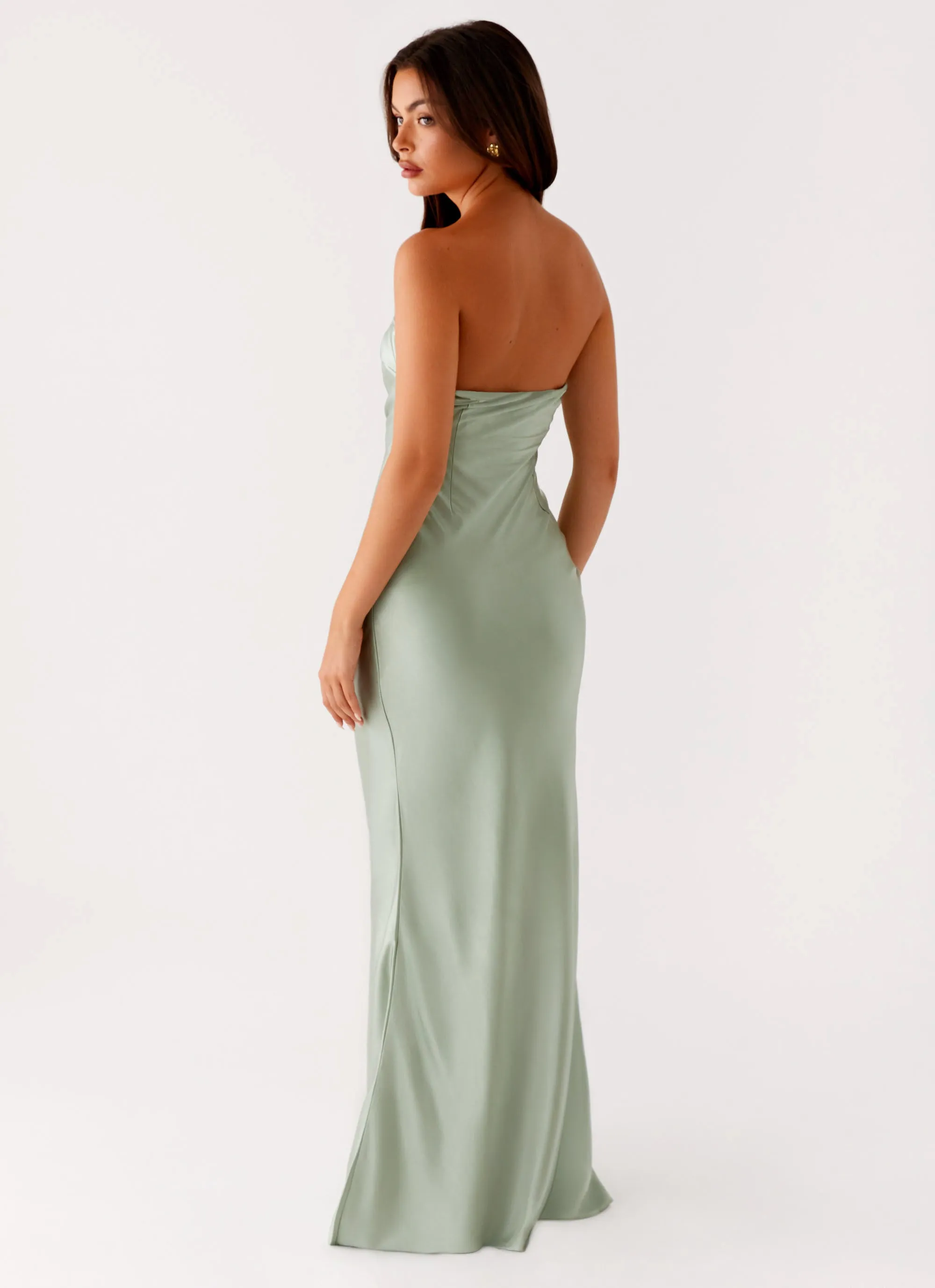 Countryside-Style Church Proper Monte Carlo Maxi Dress - Sage