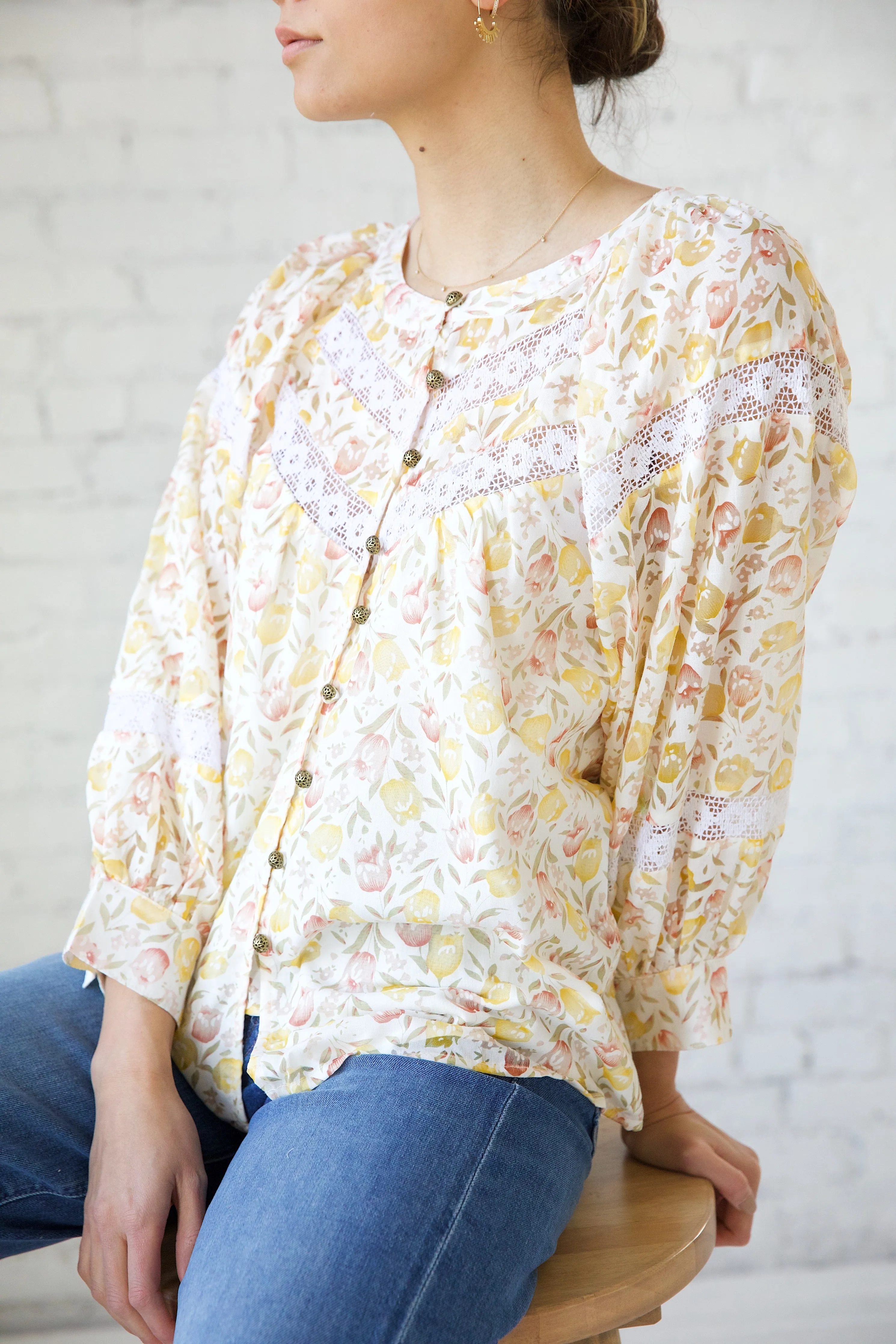 Evie Floral Blouse QuickRelease