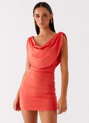 Angeles Mini Dress - Coral Chic Tailoring
