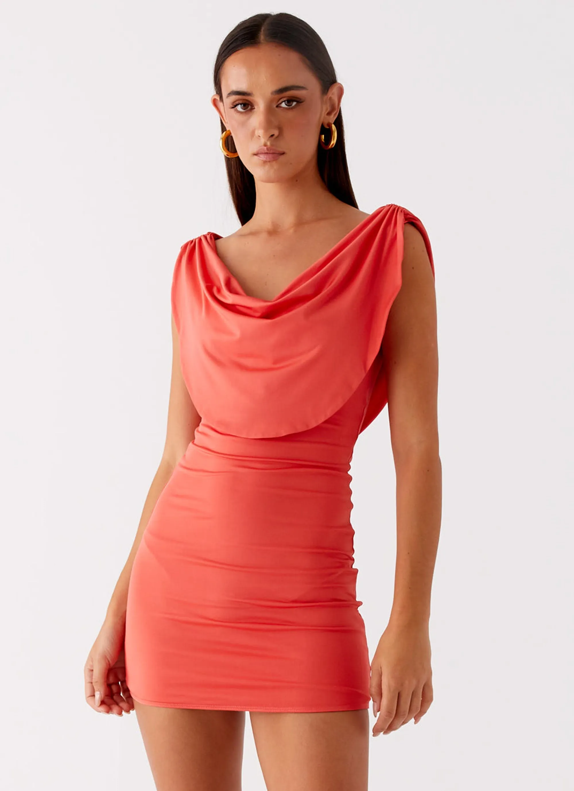 Angeles Mini Dress - Coral Chic Tailoring
