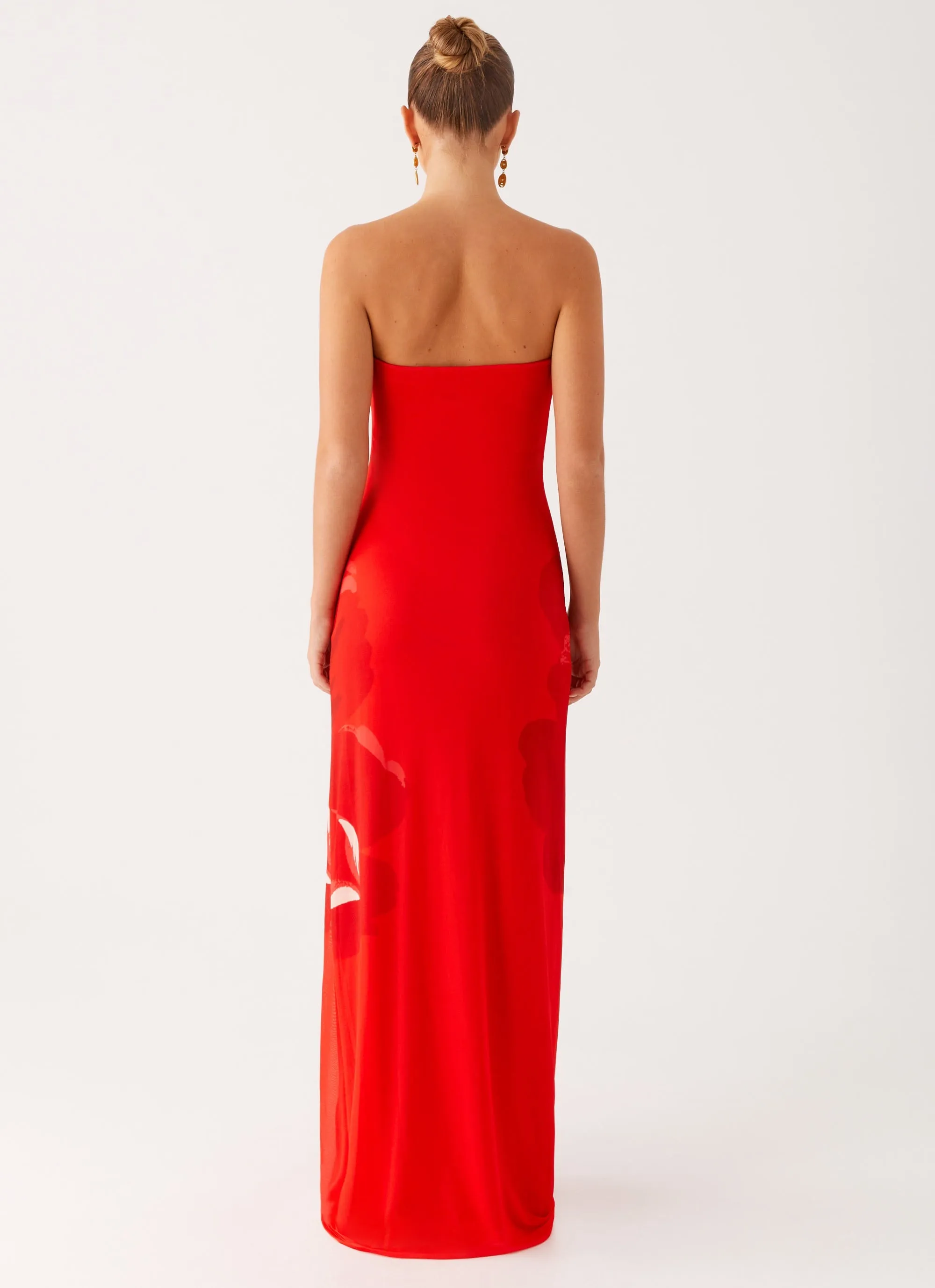 Trendy Comfort Fabian Maxi Dress - Red