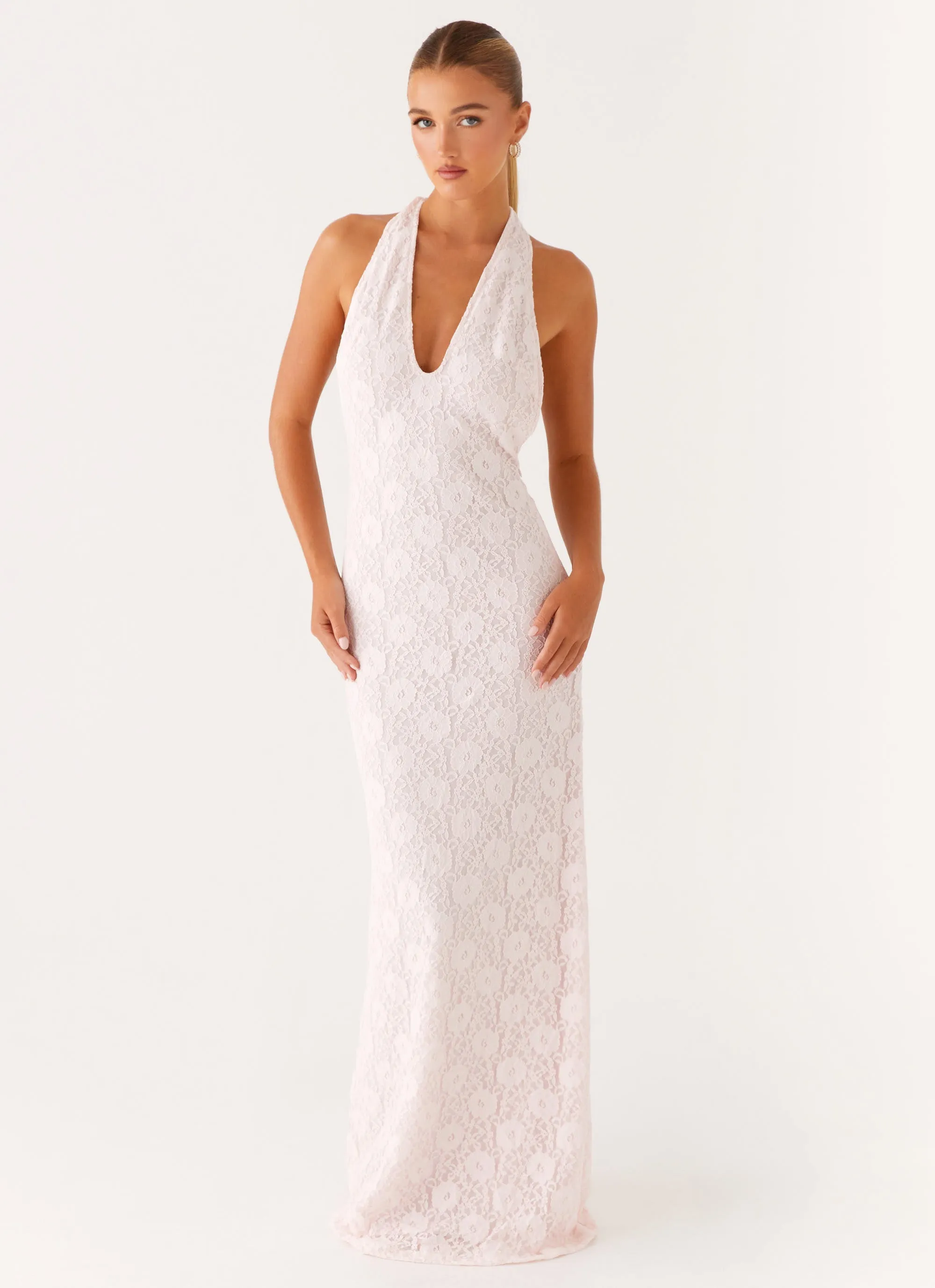 Carly Maxi Dress - Pink Dinner Outfit