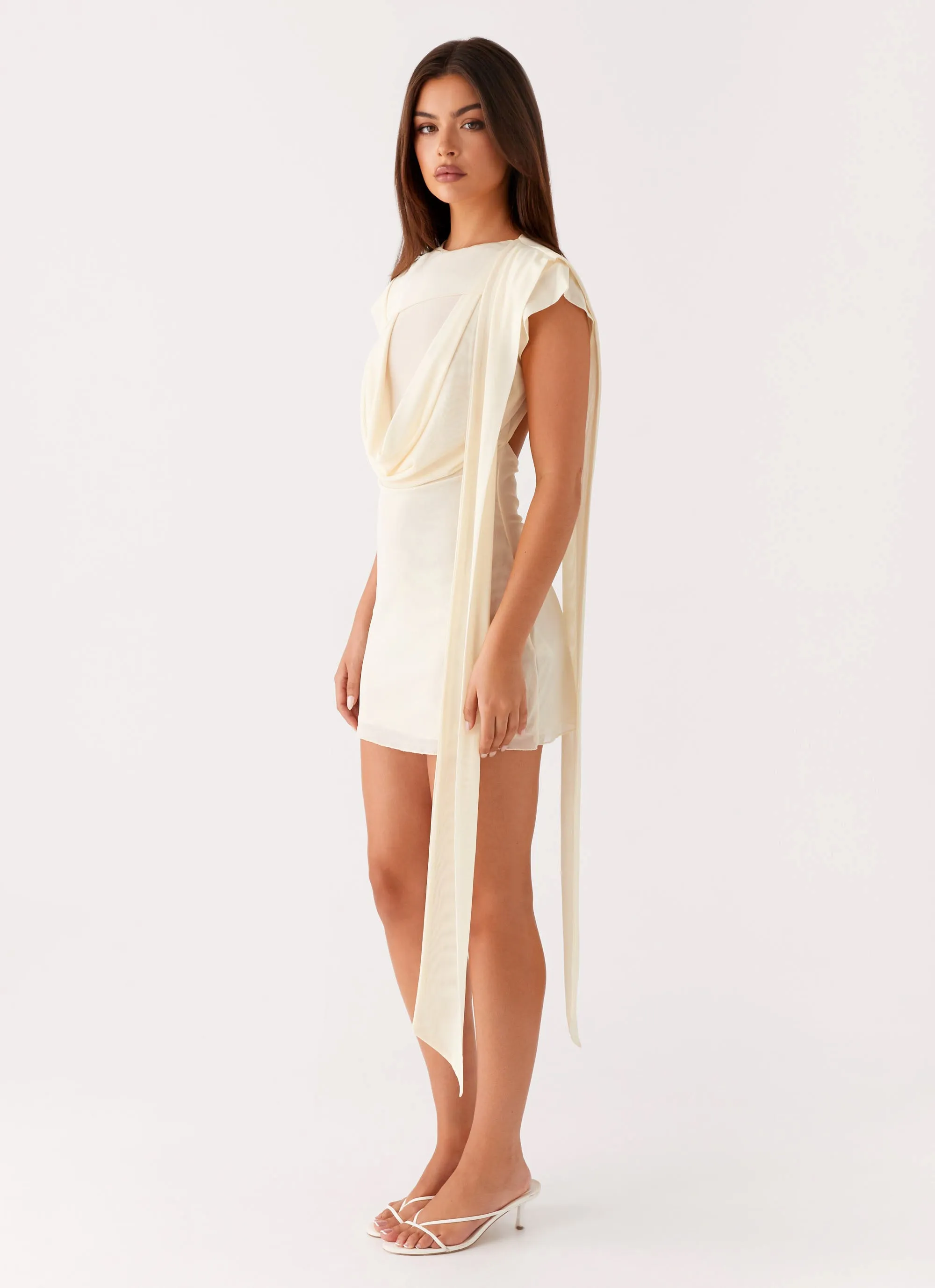 Felipe Mini Dress - Yellow Smart and Polished Minimal Comfort