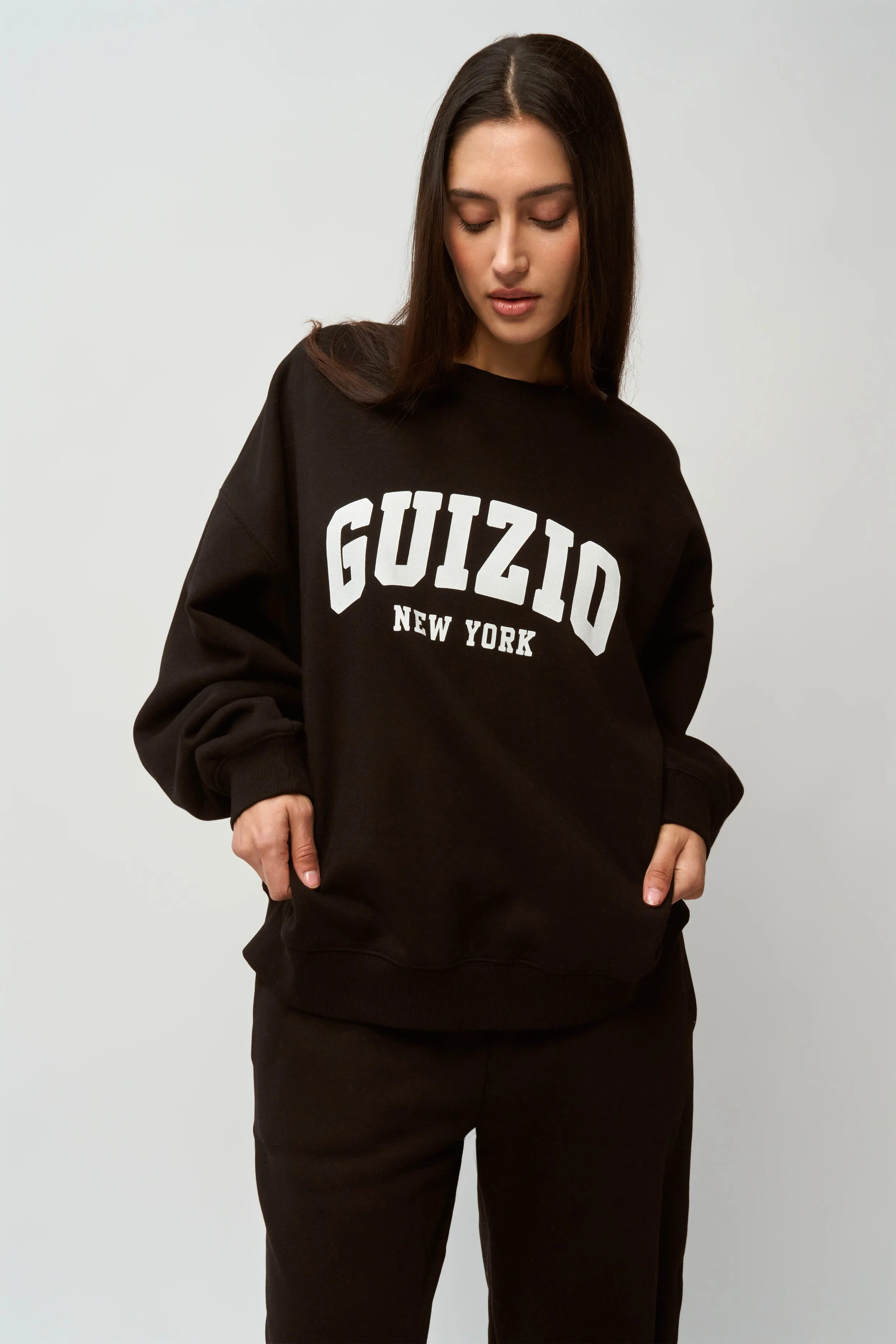 LowCarbon Footprint Textile Guizio Fleece Crewneck