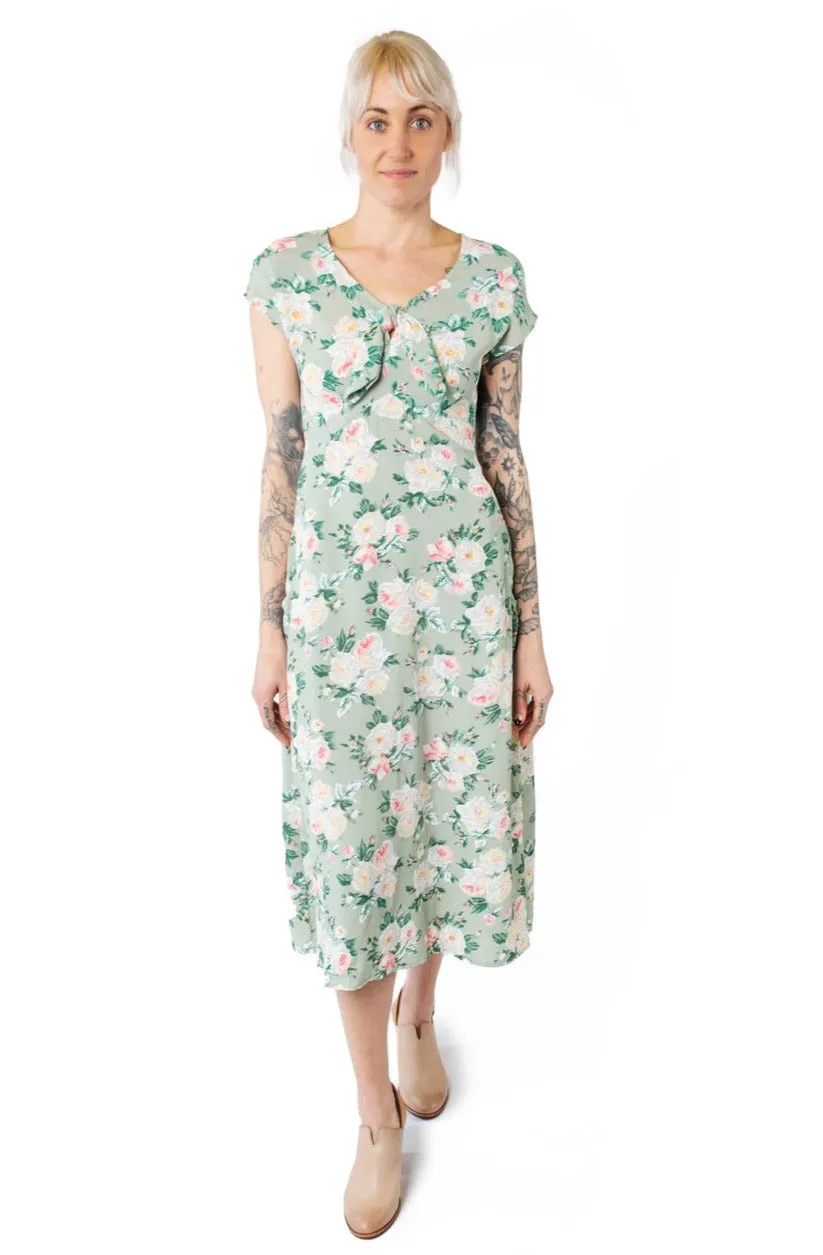 Field Fresh Tatiana Dress in Sage Floral