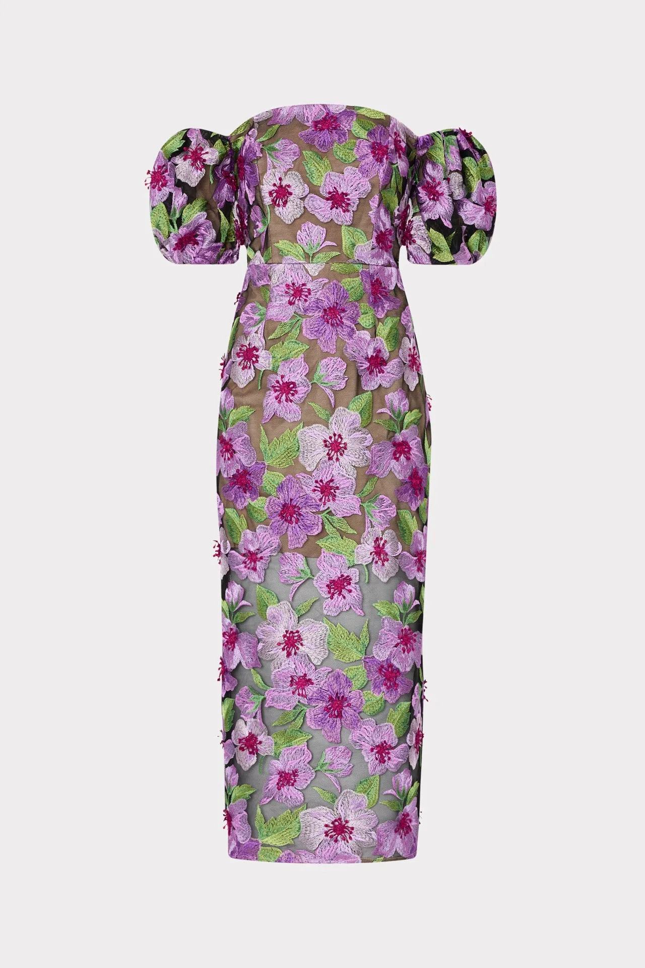 Embroidered Fabric Nira 3D Embroidered Dress