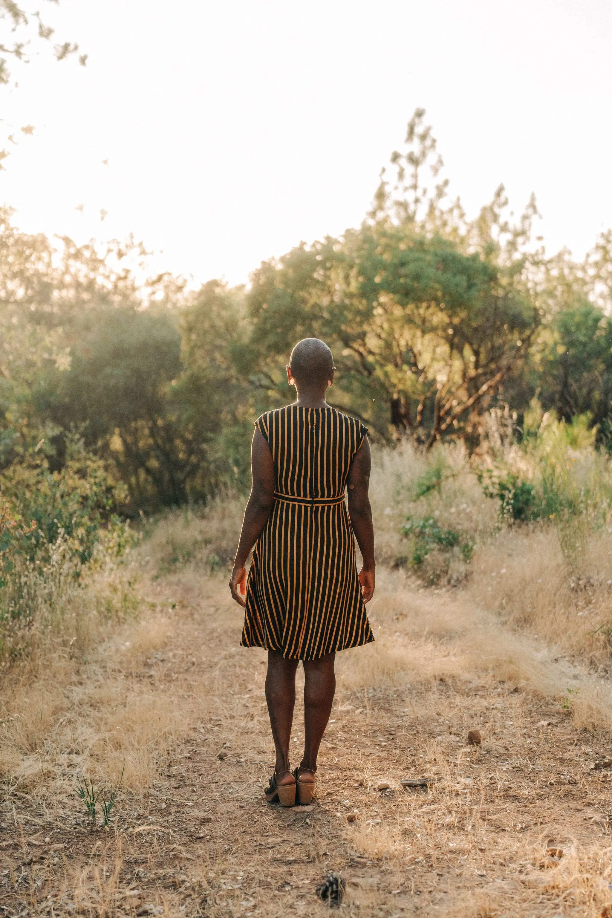 Spicy Xena 2.0 in Gold Stripe Printed-Lining Fresh Mood