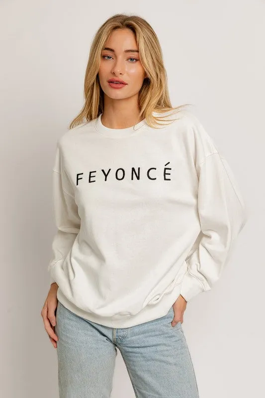 Feyonce Sweatshirt OdorResistant Treatment
