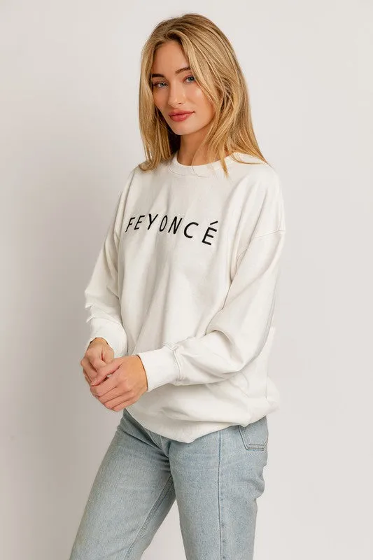 Feyonce Sweatshirt Essential Casual Look