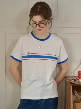 ??Final Sale??Allison Round Neck 100% Cotton T-shirt NonChafing Fabric