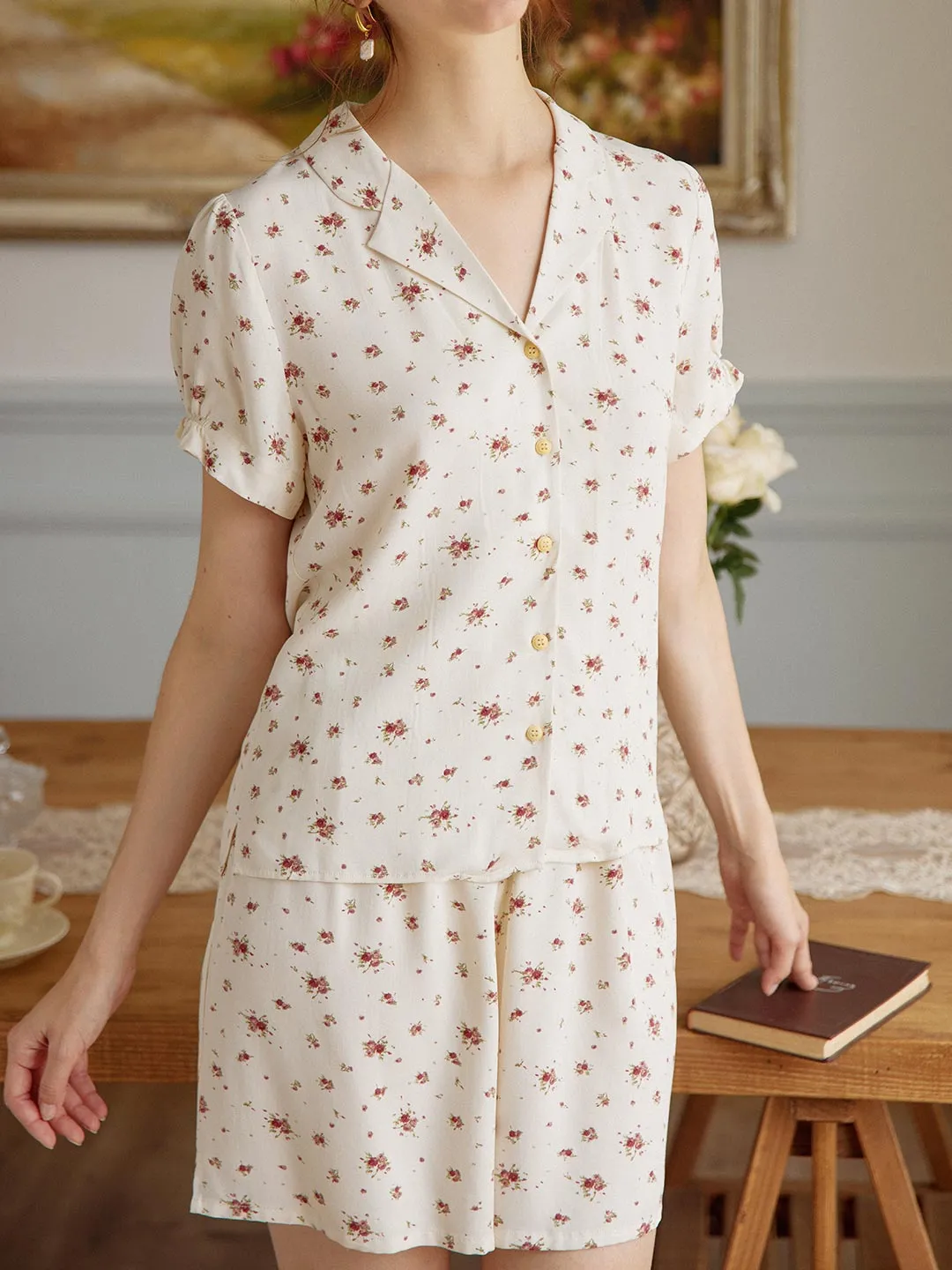 Cooling Technology ??Final Sale??Lola Floral Printed Pajamas
