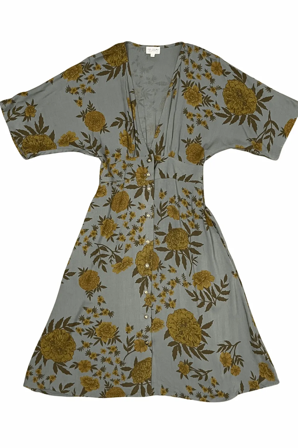 budget-friendly Perfect Fit Look Finley Dress in Slate Marigold