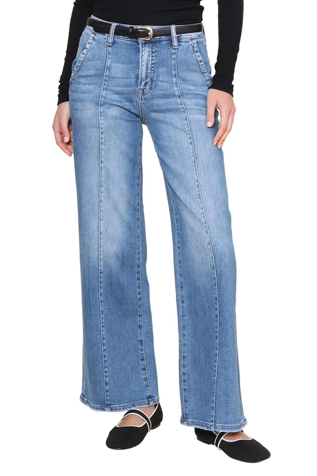 Home Comfort Teen Outfit High Rise Wide Leg