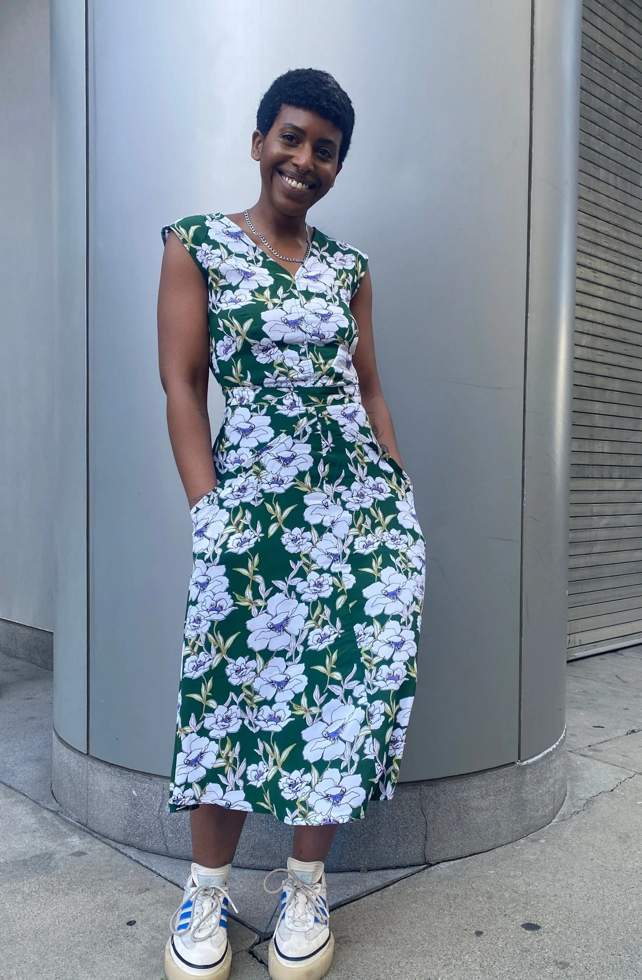 Xena Dress in Green Magnolia Limited-Edition