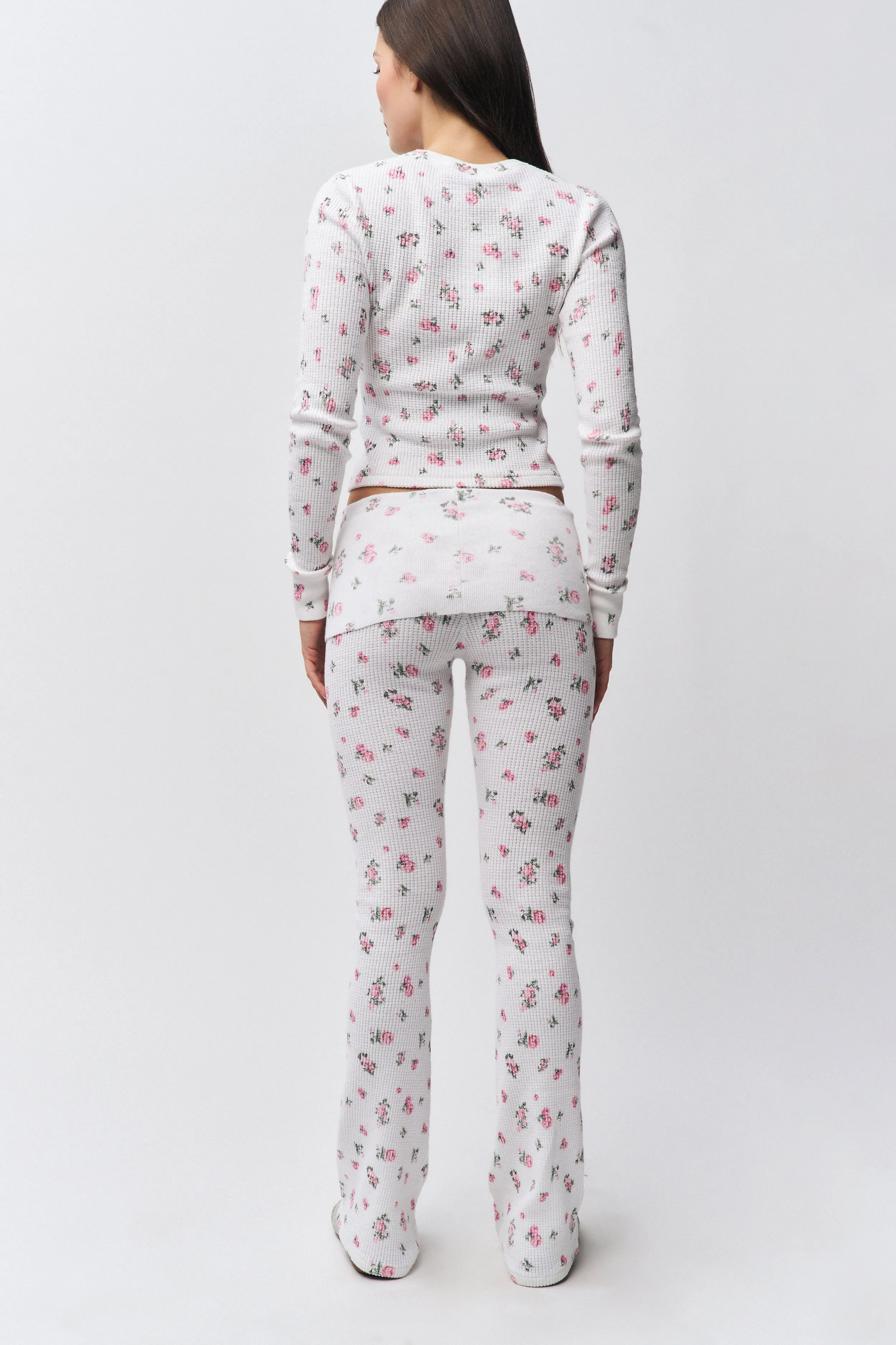 Soft Fabric Eco Friendly Fabric Flared Thermal Pant