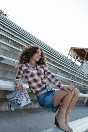 UltraSoftInterior Buckled & Branded Belt