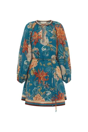 Fletcher Mini Dress Crisp Texture Stud-Detail