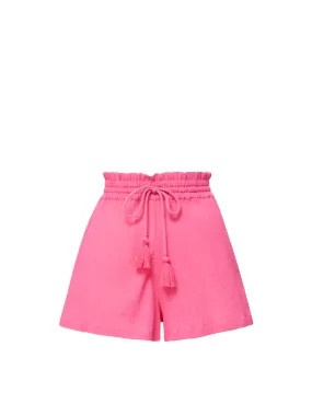 Breathable Design Fashionable Cut Vicki Shorts In Hibiscus