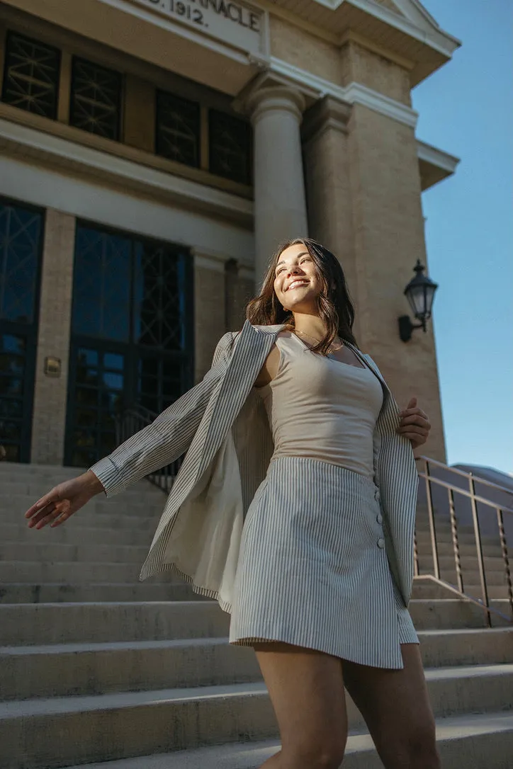 Sailor's Knot Pinstriped Skort City Essential