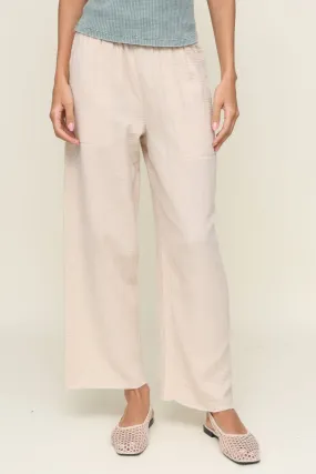 Comfy Style Casual Comfort Wear Leon Crop Double Gauze Pant