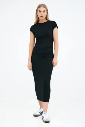 Ingrid Dress Flatlock Seam Technique Layered Hem Reinforcement